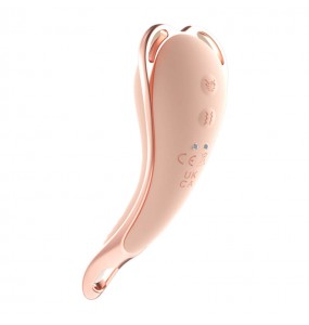 Japan GALAKU - Peach Air Wearable Suction Vibrator With Panty (Smart APP Model - Chargeable)